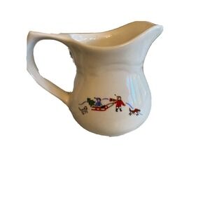 Pfaltzgraff Snow Village Creamer Pitcher